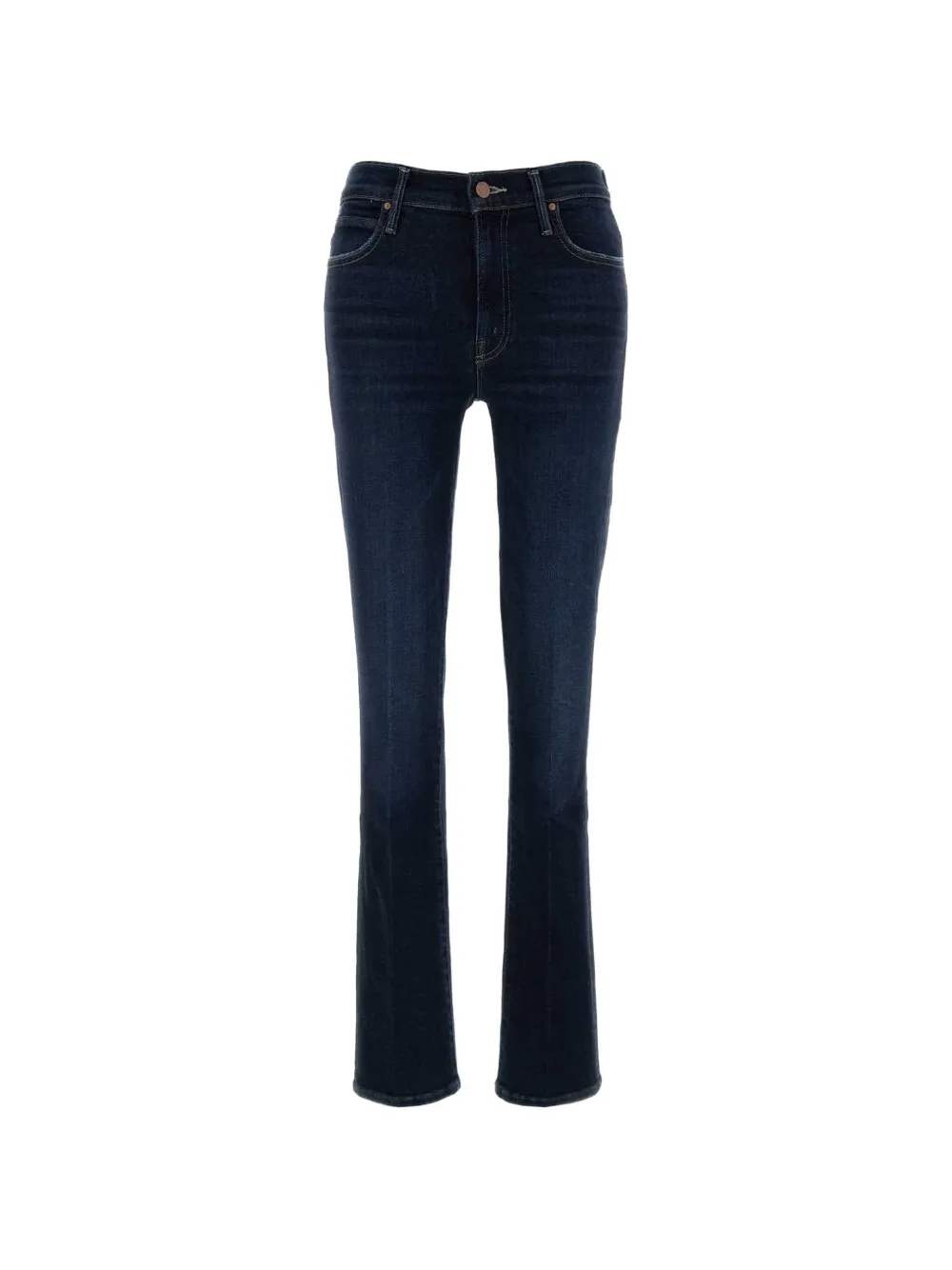 MOTHER Raschel Skimp mid-rise jeans - Blu