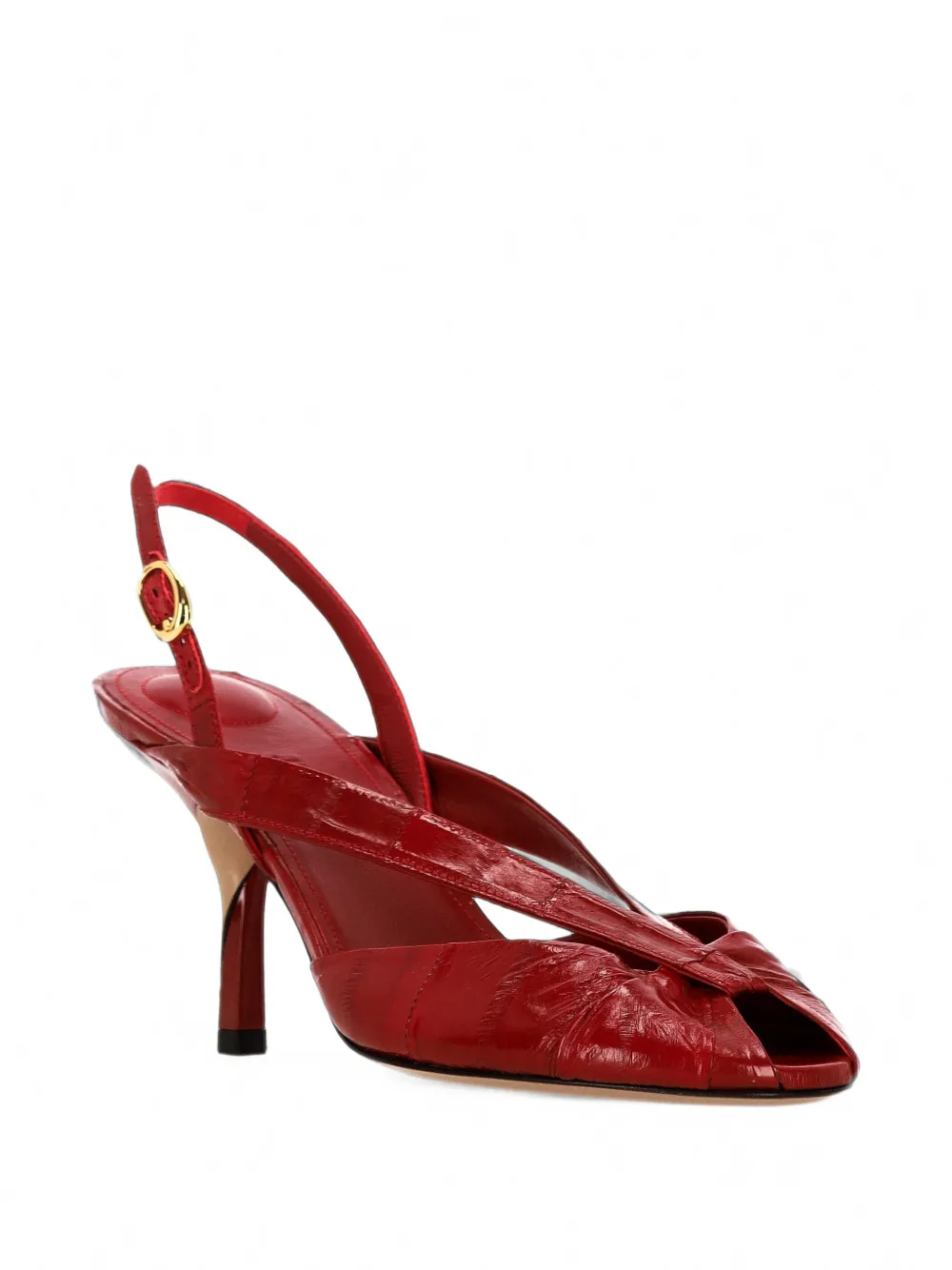 Jacquemus The Poisson slingback pumps Rood