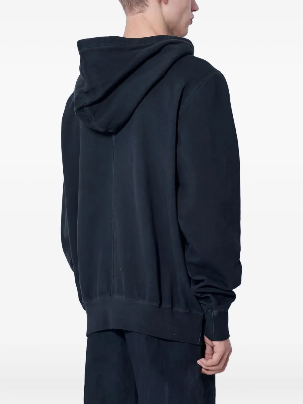 Rick Owens DRKSHDW Hoodie met pentagram-print en trekkoord Zwart