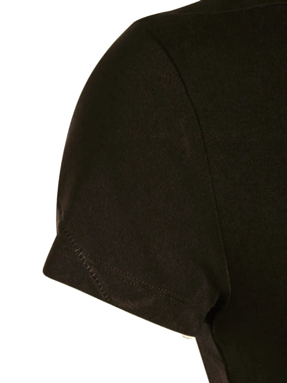 Thom Krom T-shirt met afwerking Zwart