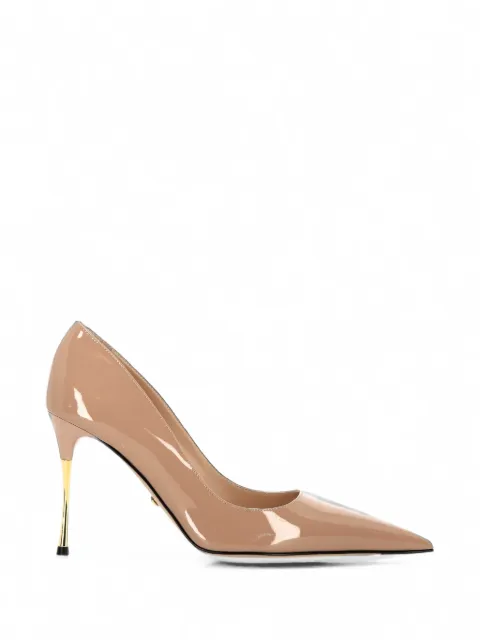 MACH & MACH patent leather pumps