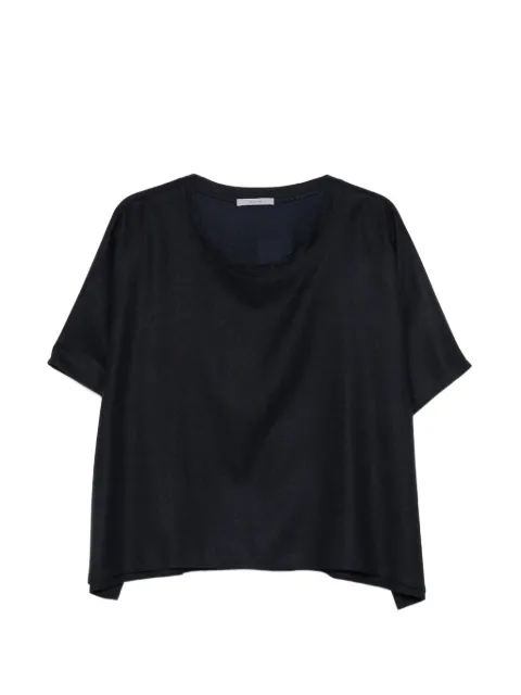 Dusan crew neck flannel top
