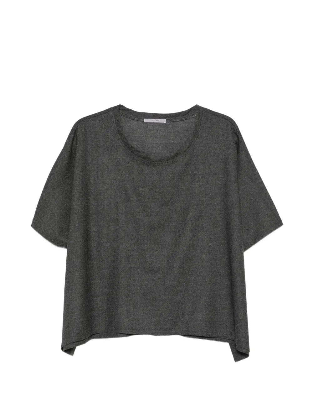 Dusan crew neck flannel top - Gris Dusan crew neck flannel top - Gris