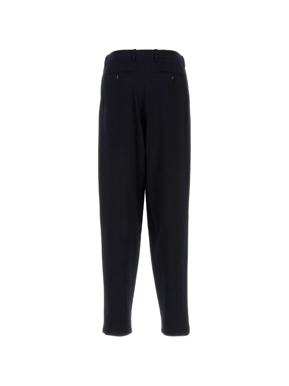 Giorgio Armani Jersey plooibroek Blauw