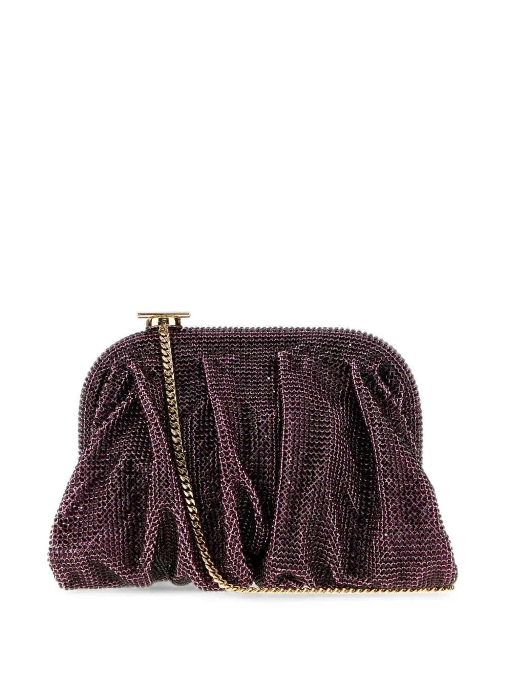 Benedetta Bruzziches La Petite Venus clutch - Viola