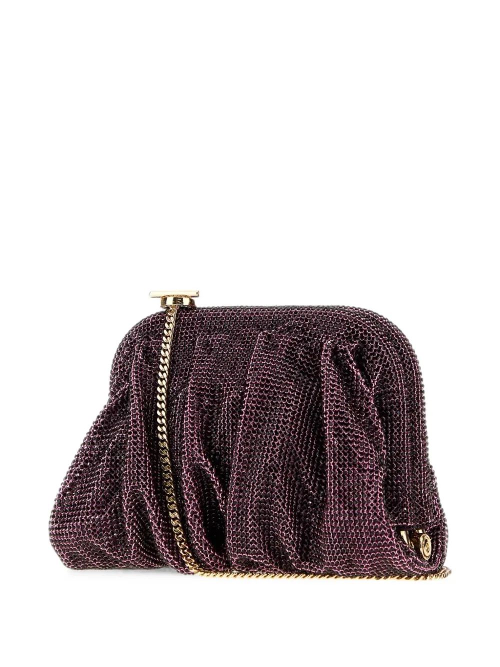 Benedetta Bruzziches La Petite Venus clutch Paars