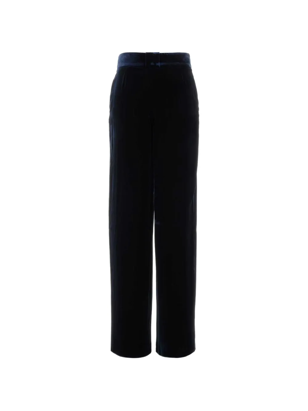 Giorgio Armani Fluwelen broek Blauw
