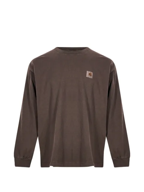Carhartt WIP Langarmshirt mit Logo-Patch