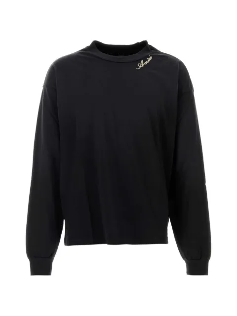 AMIRI logo-embroidered T-shirt