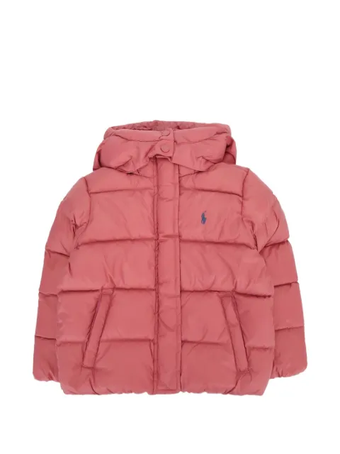 POLO RALPH LAUREN KIDS quilted hooded jacket