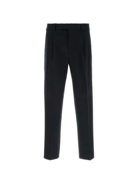 Zegna pleated straight-leg trousers