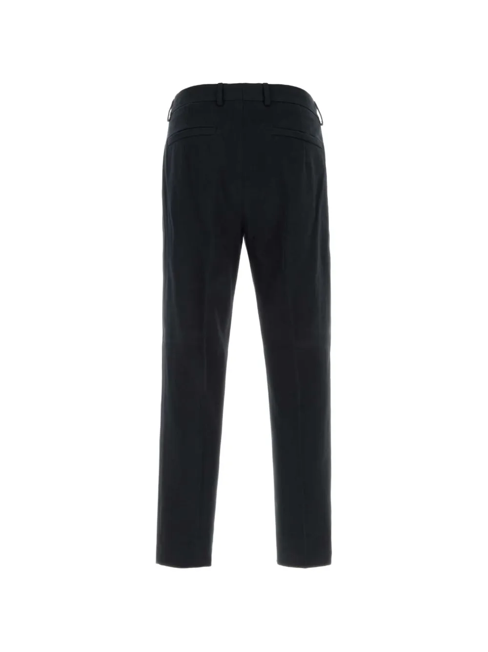 Zegna Straight plooibroek Zwart
