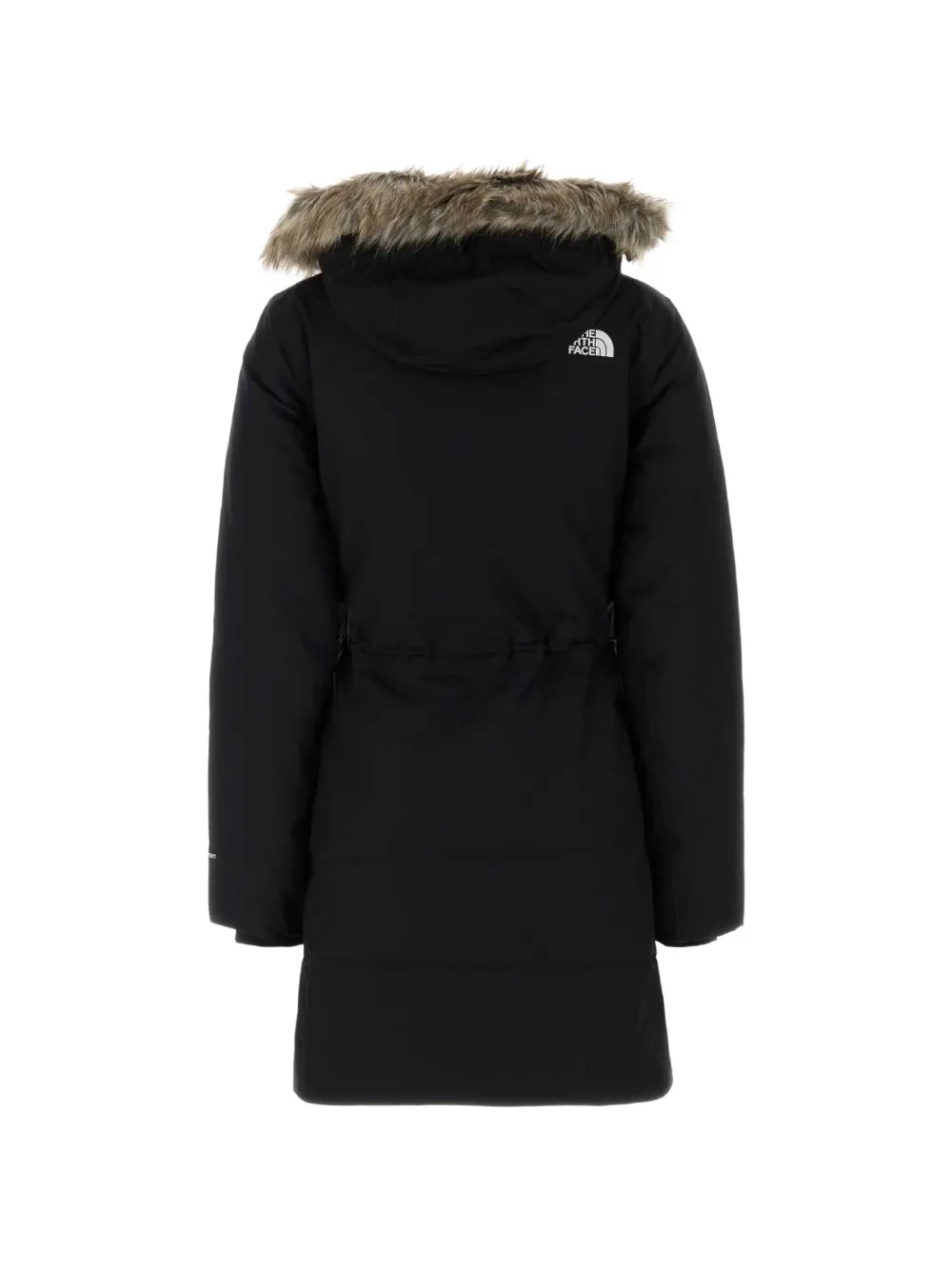 The North Face Arctic parka met afwerking van imitatiebont Zwart