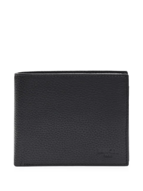 Lancel Leon grained leather wallet
