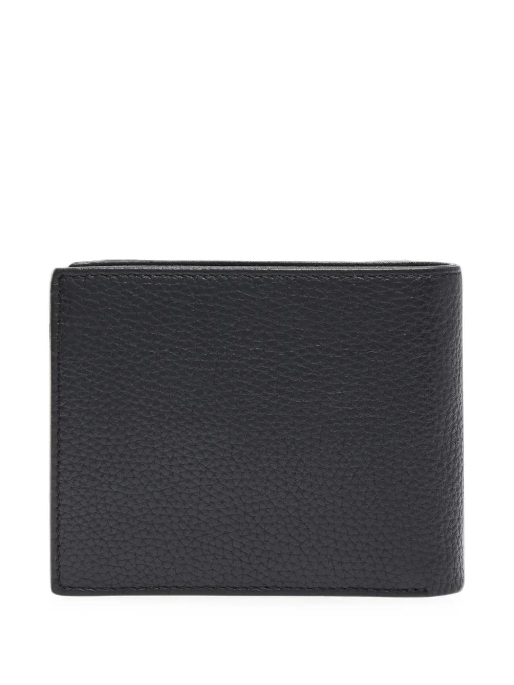Lancel Leon grained leather wallet Zwart