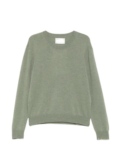 extreme cashmere Bis crew-neck ribbed-trim sweater