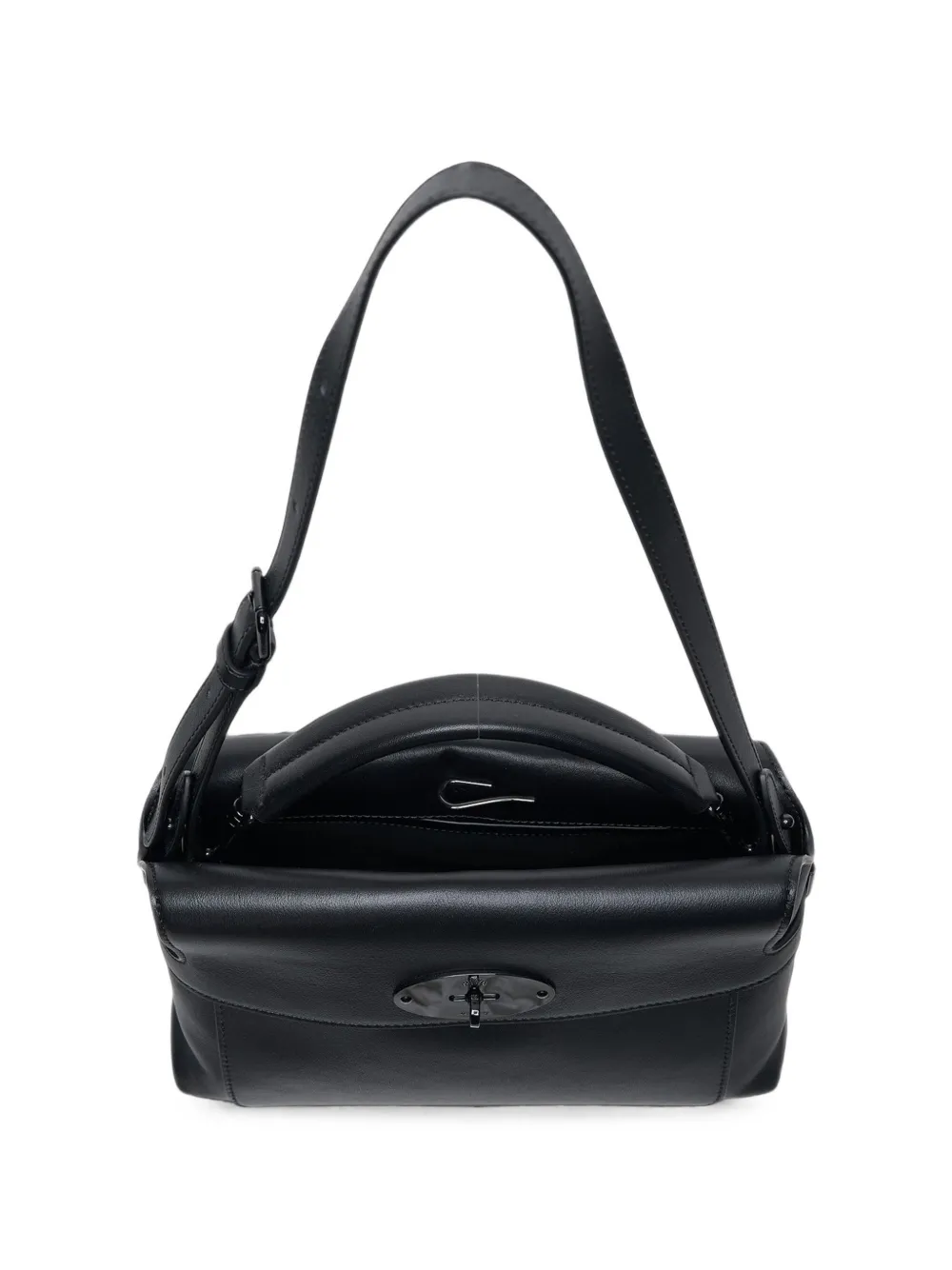 Mulberry Kleine Stevie leren schoudertas Zwart