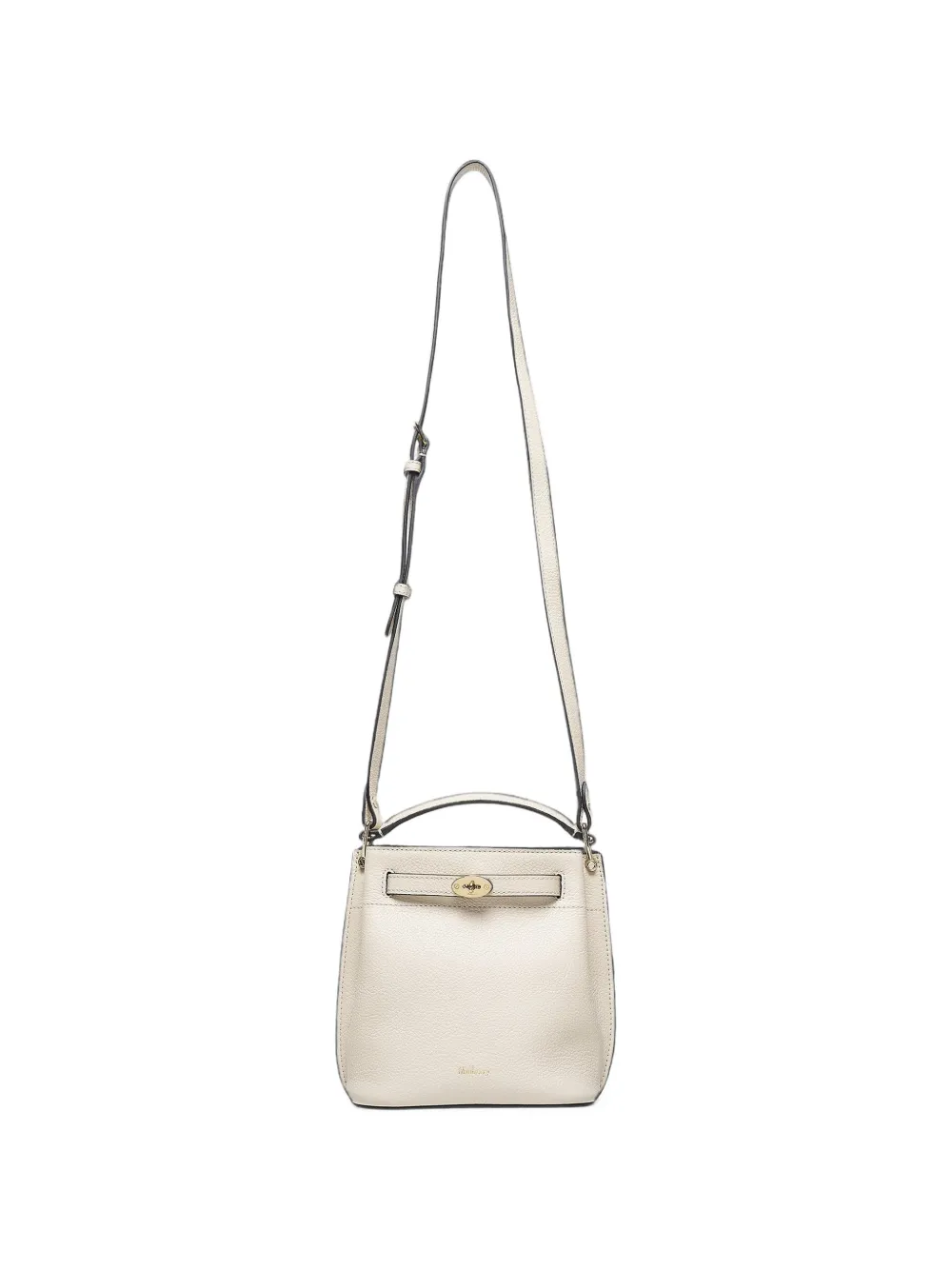 Mulberry mini Islington leather cross body bag - Bianco