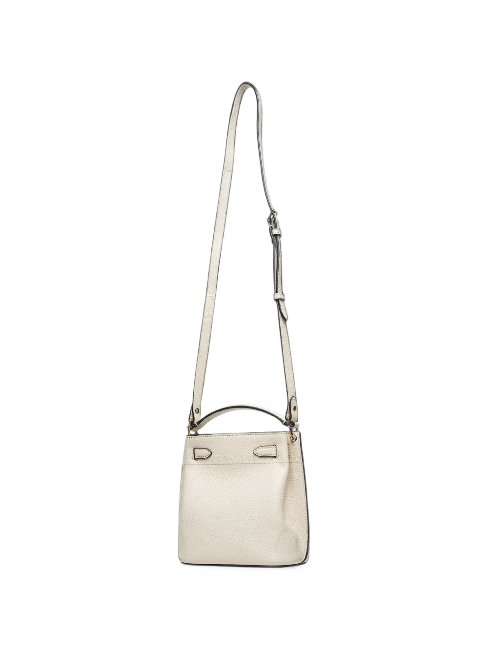 Mulberry Islington leren mini-crossbodytas Wit