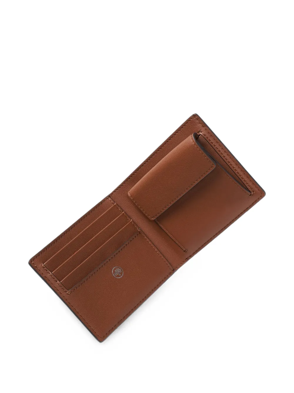 Mulberry Portemonnee van bewerkt leer Bruin
