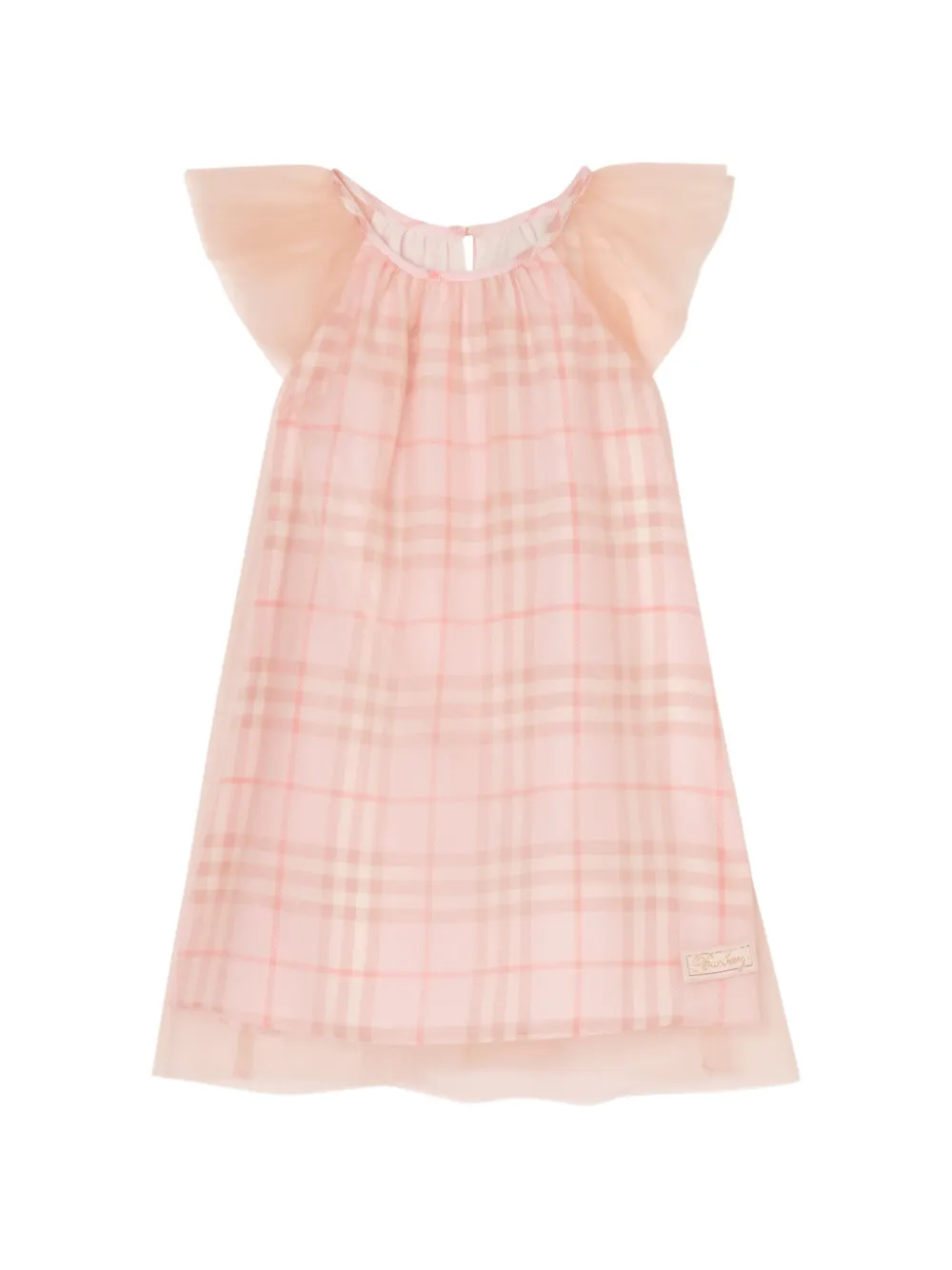 Burberry Kids check-pattern dress - Rosa