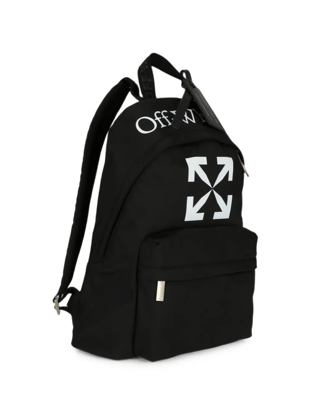 Off-White Rugzak met logoprint Zwart