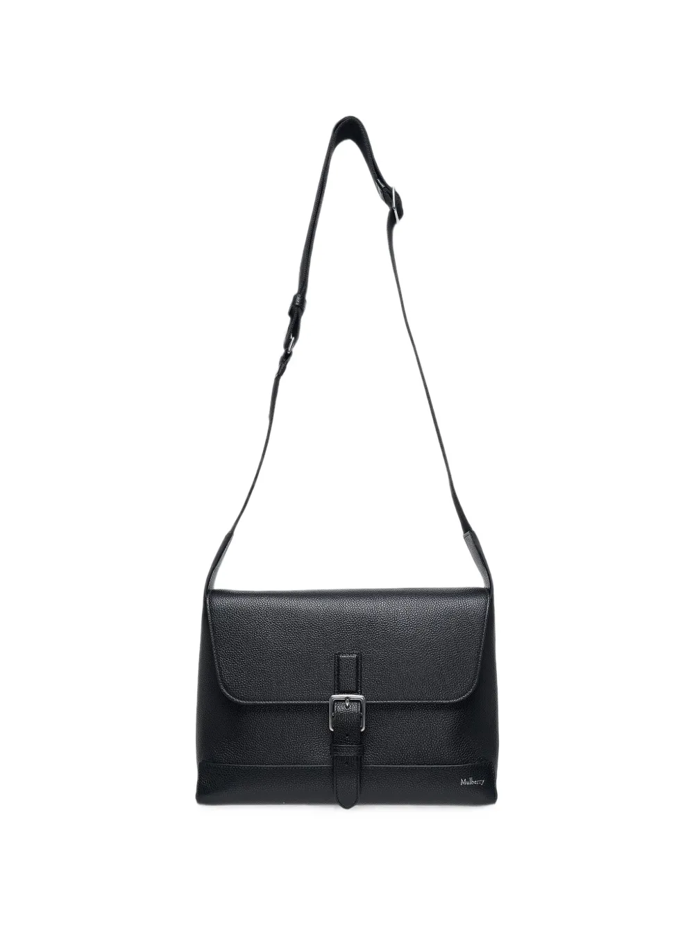 Mulberry Chiltern buckle-fastening messenger bag - Nero