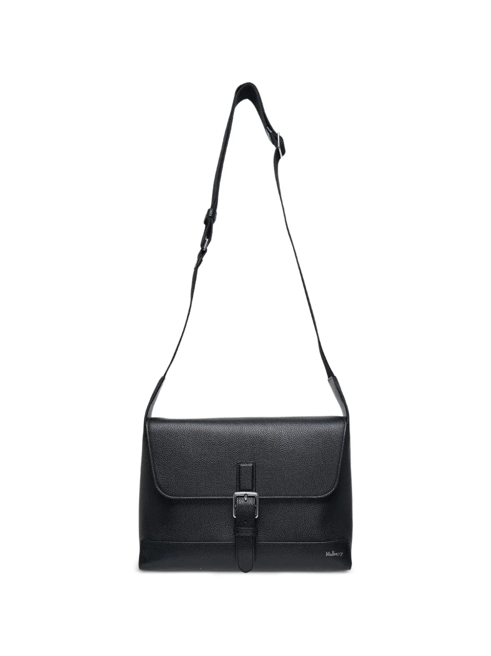 Mulberry Chiltern buckle-fastening messenger bag - Nero