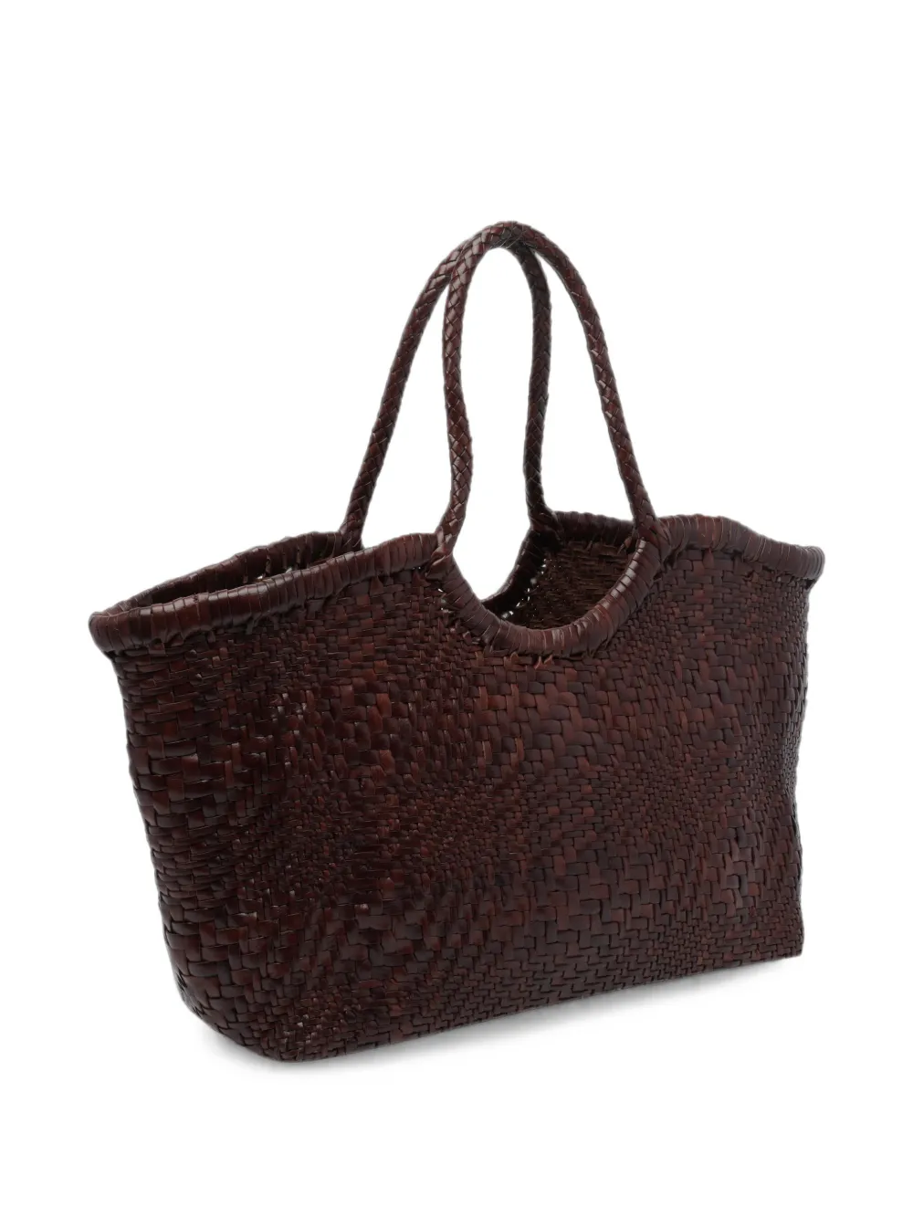 DRAGON DIFFUSION Nantucket leren shopper Bruin