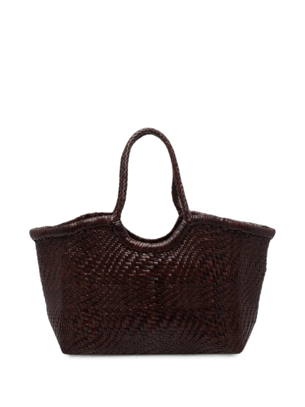 DRAGON DIFFUSION Nantucket leren shopper Bruin