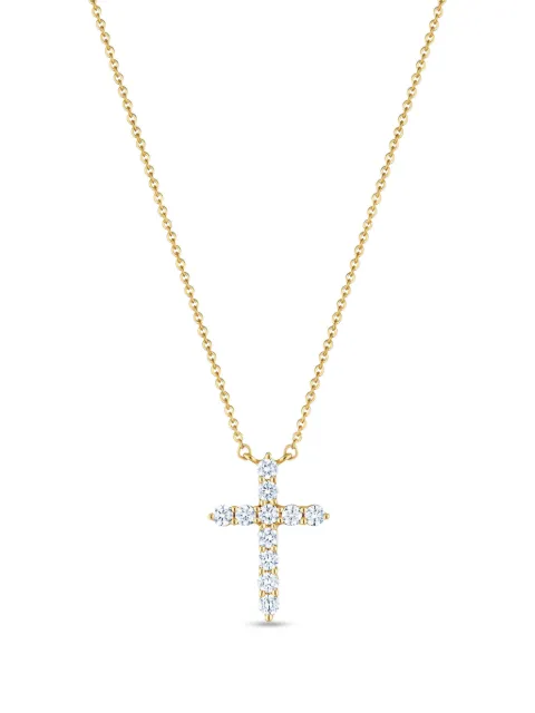 KWIAT diamond cross necklace