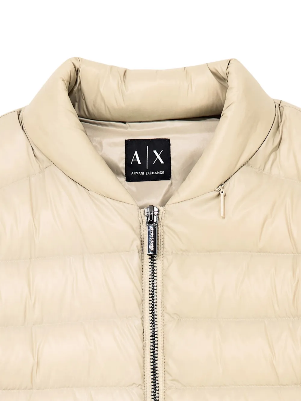 Armani Exchange Gewatteerd donsjack Beige