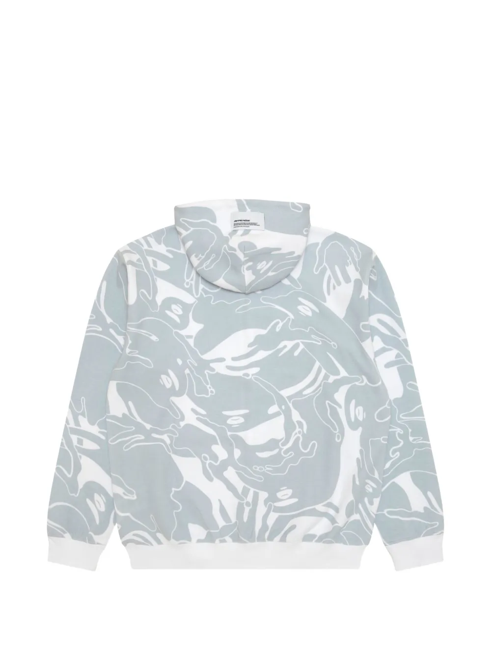 AAPE BY *A BATHING APE Hoodie met camouflageprint Blauw