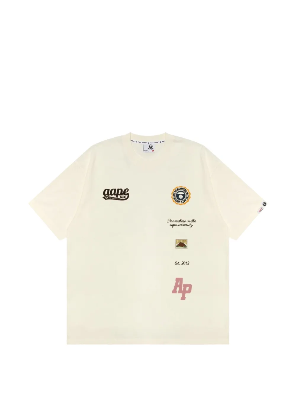 AAPE BY *A BATHING APE® AAPEUNVS embroidered T-shirt