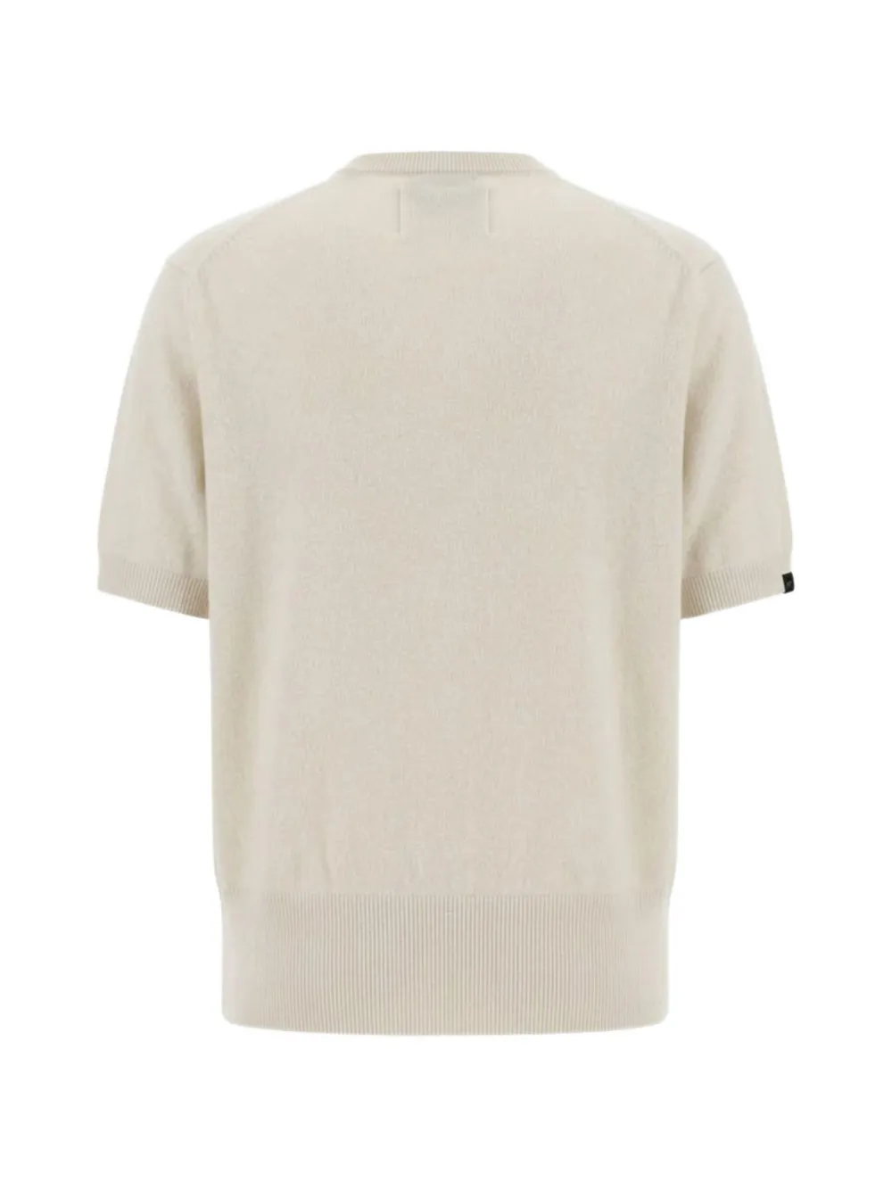 extreme cashmere Martina trui met korte mouwen Beige