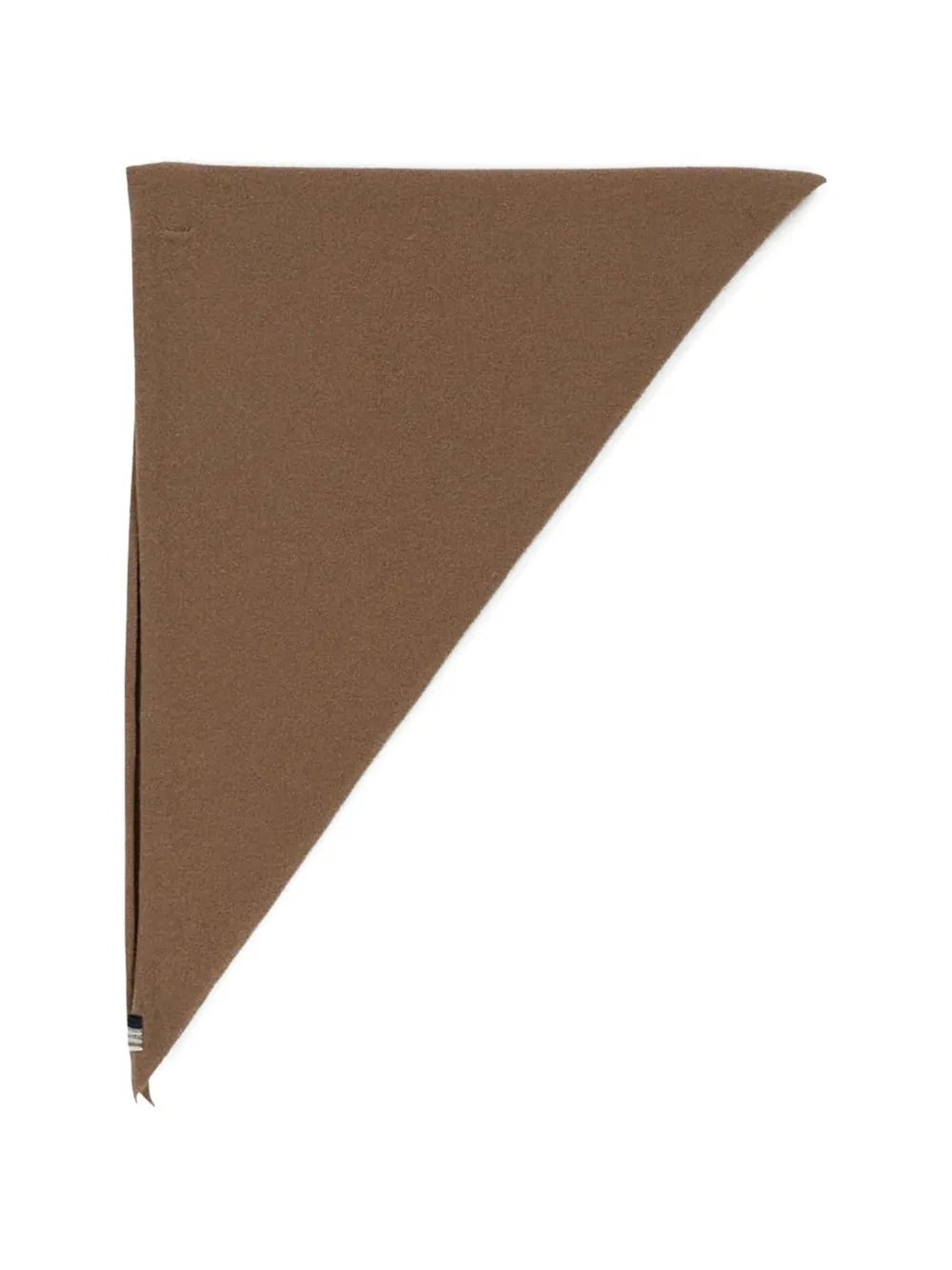 extreme cashmere n°35 triangular-shape bandana Bruin