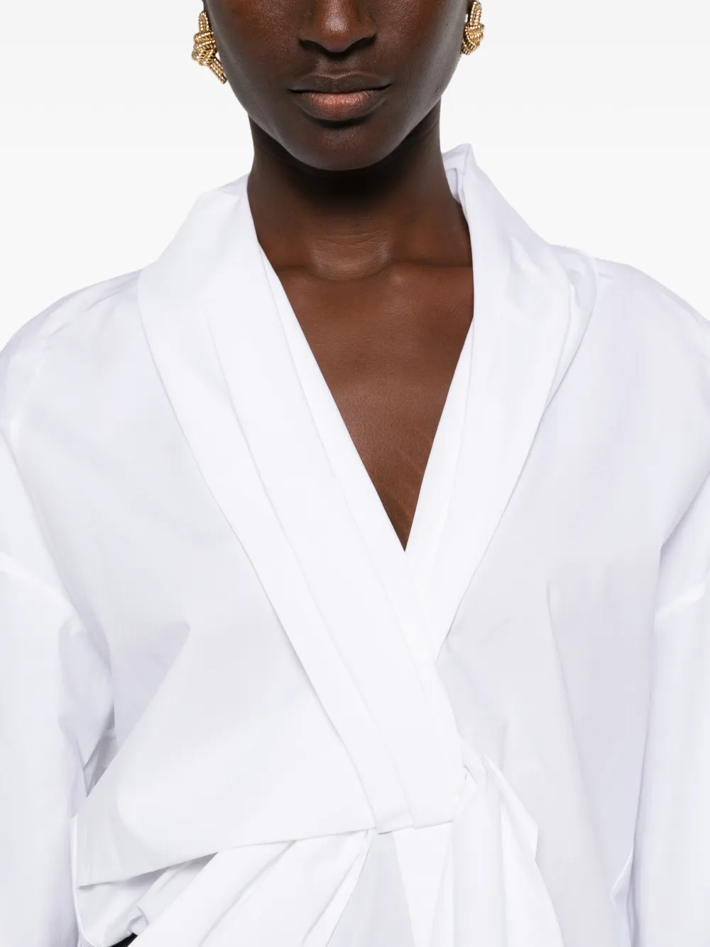 Dorothee Schumacher shirt met V-hals Wit