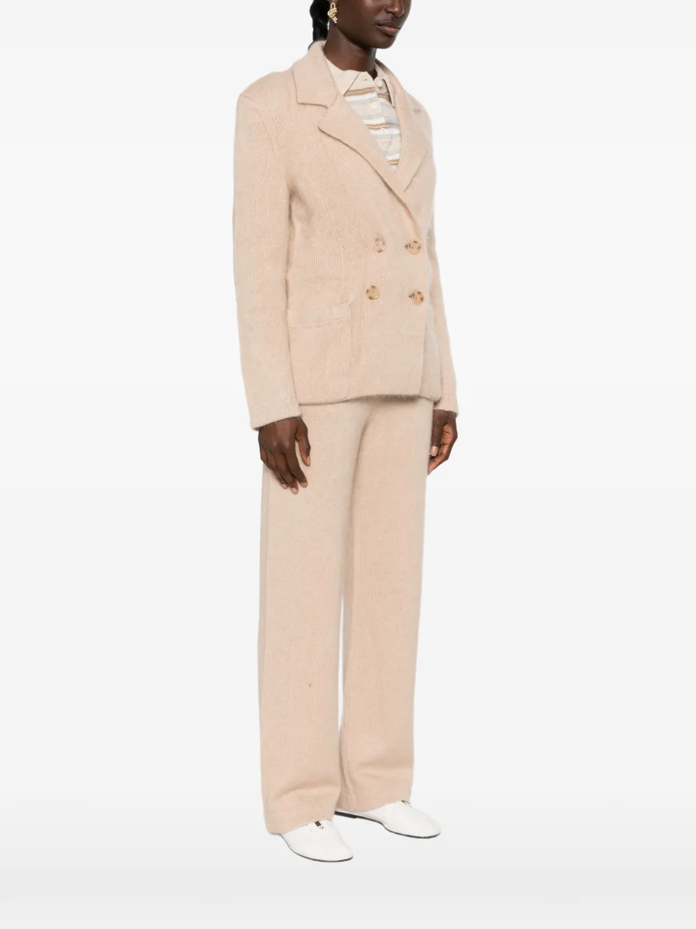 Dorothee Schumacher Jack met dubbele rij knopen Beige