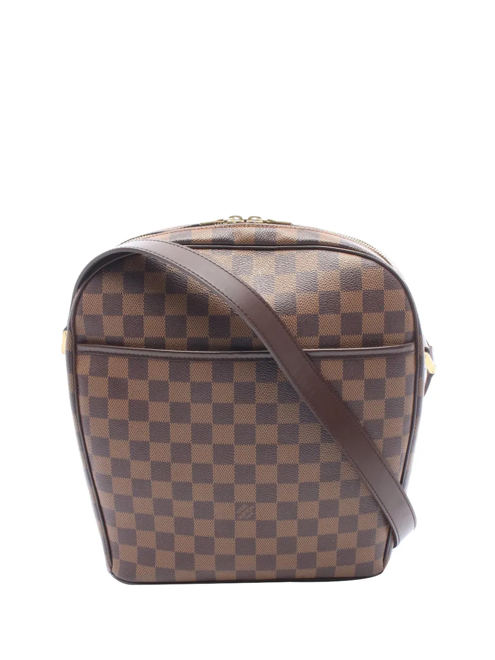 Louis Vuitton Pre-Owned 2002 Damier Ebene Ipanema GM shoulder bag - Marrone