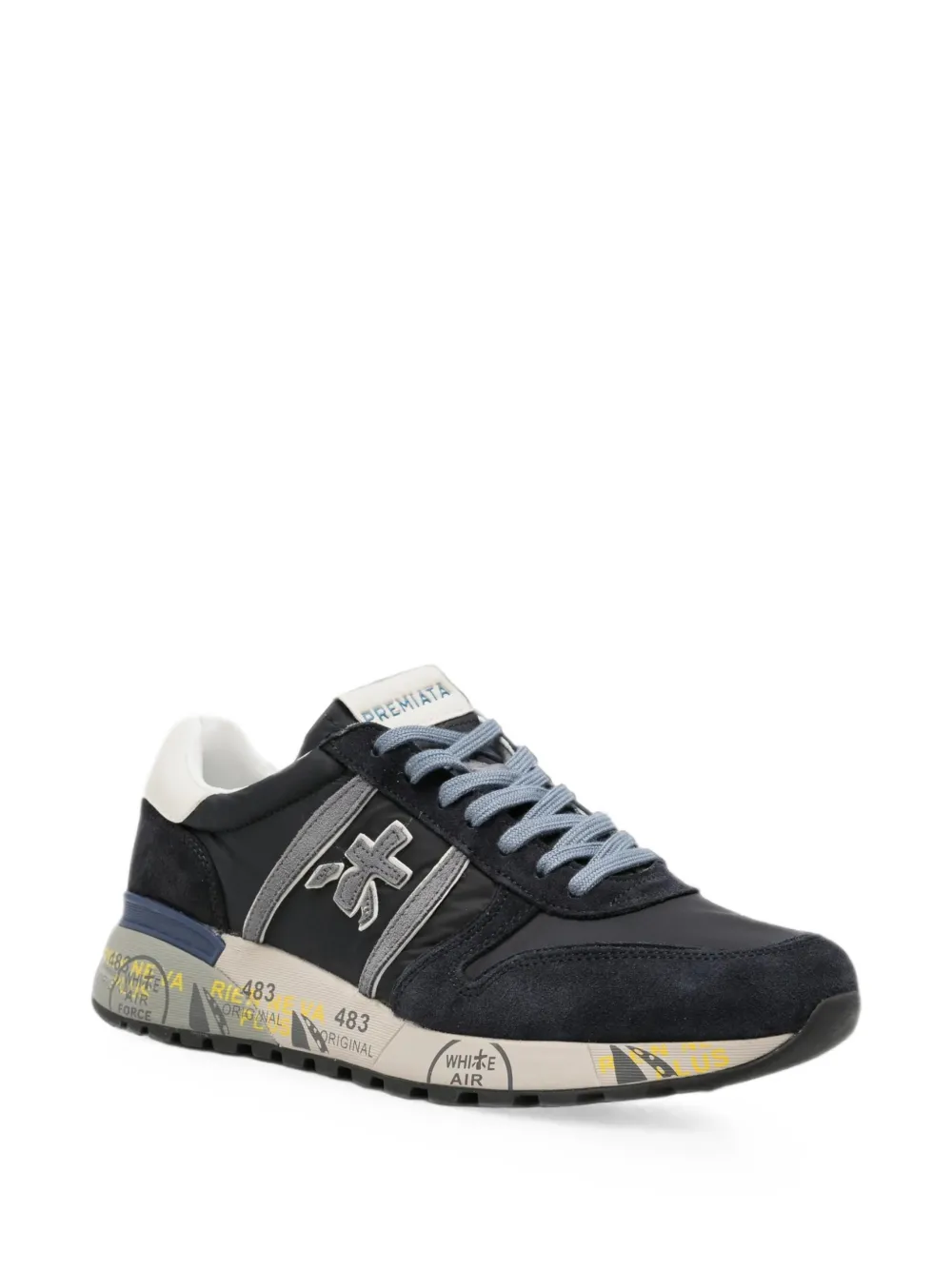 Premiata Lander 8656 sneakers Zwart