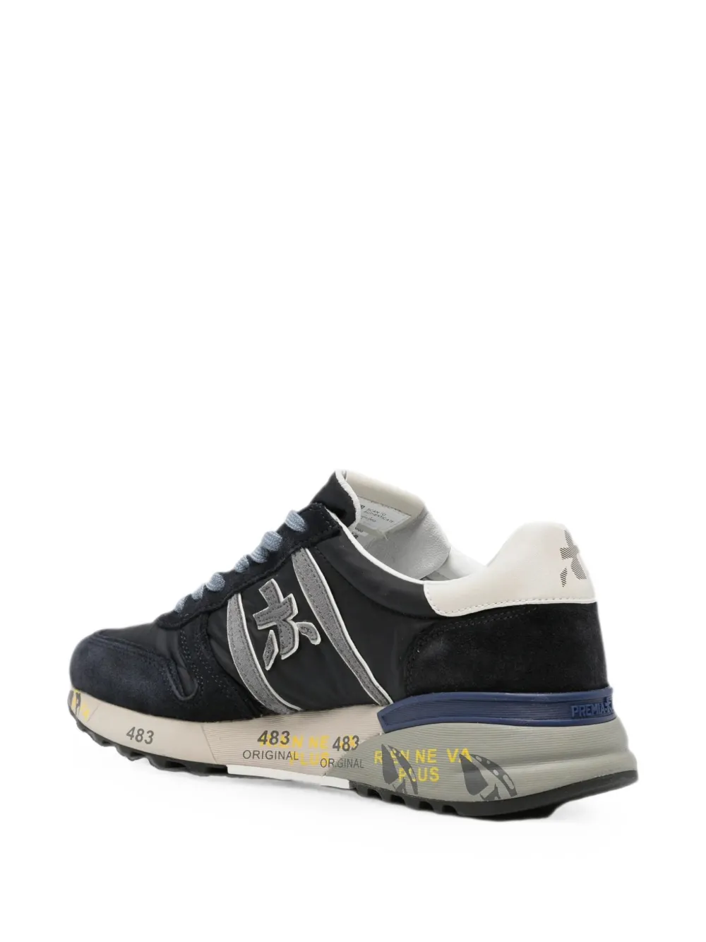 Premiata Lander 8656 sneakers Zwart