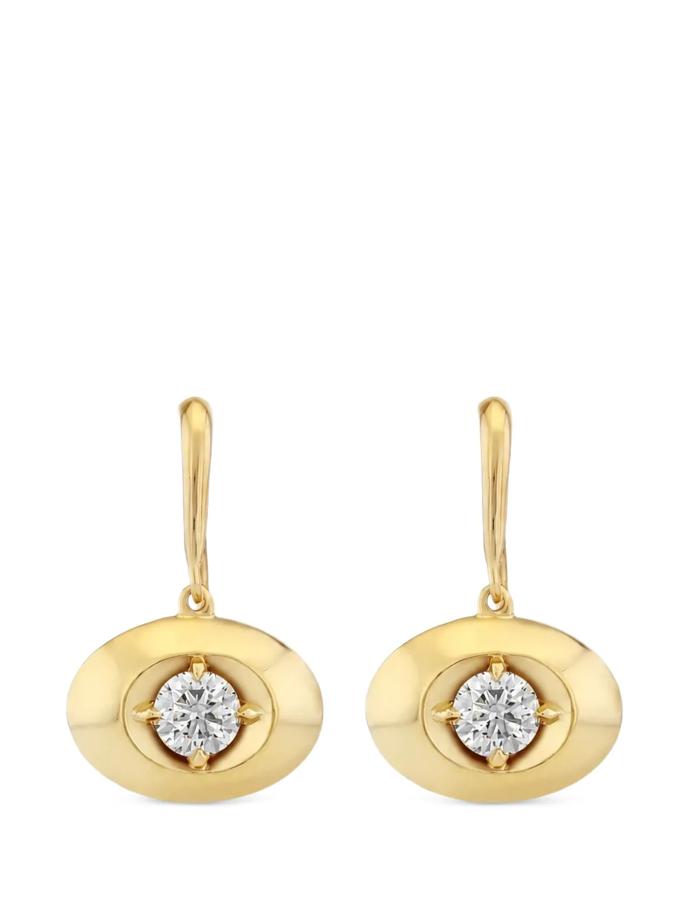 Lizzie Mandler Fine Jewelry Orecchini pendenti con diamanti - Oro