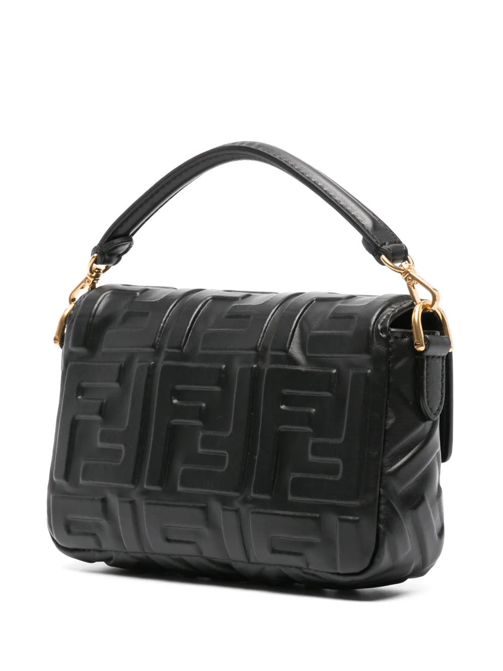 FENDI Baguette mini bag Zwart