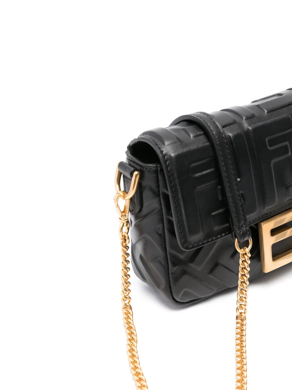 FENDI Baguette mini bag Zwart