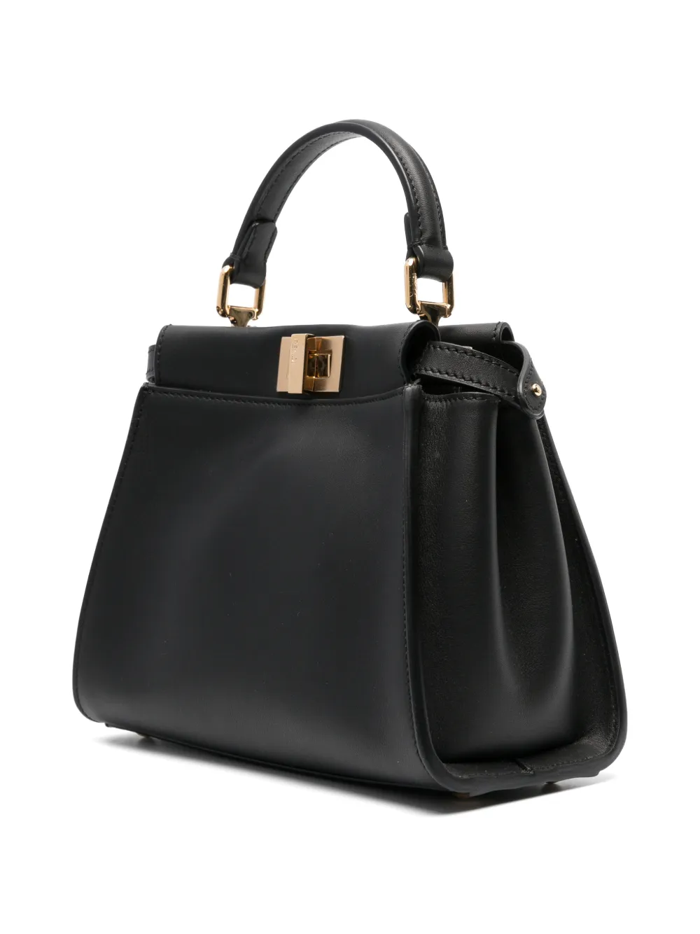FENDI Peekaboo mini tote bag Zwart