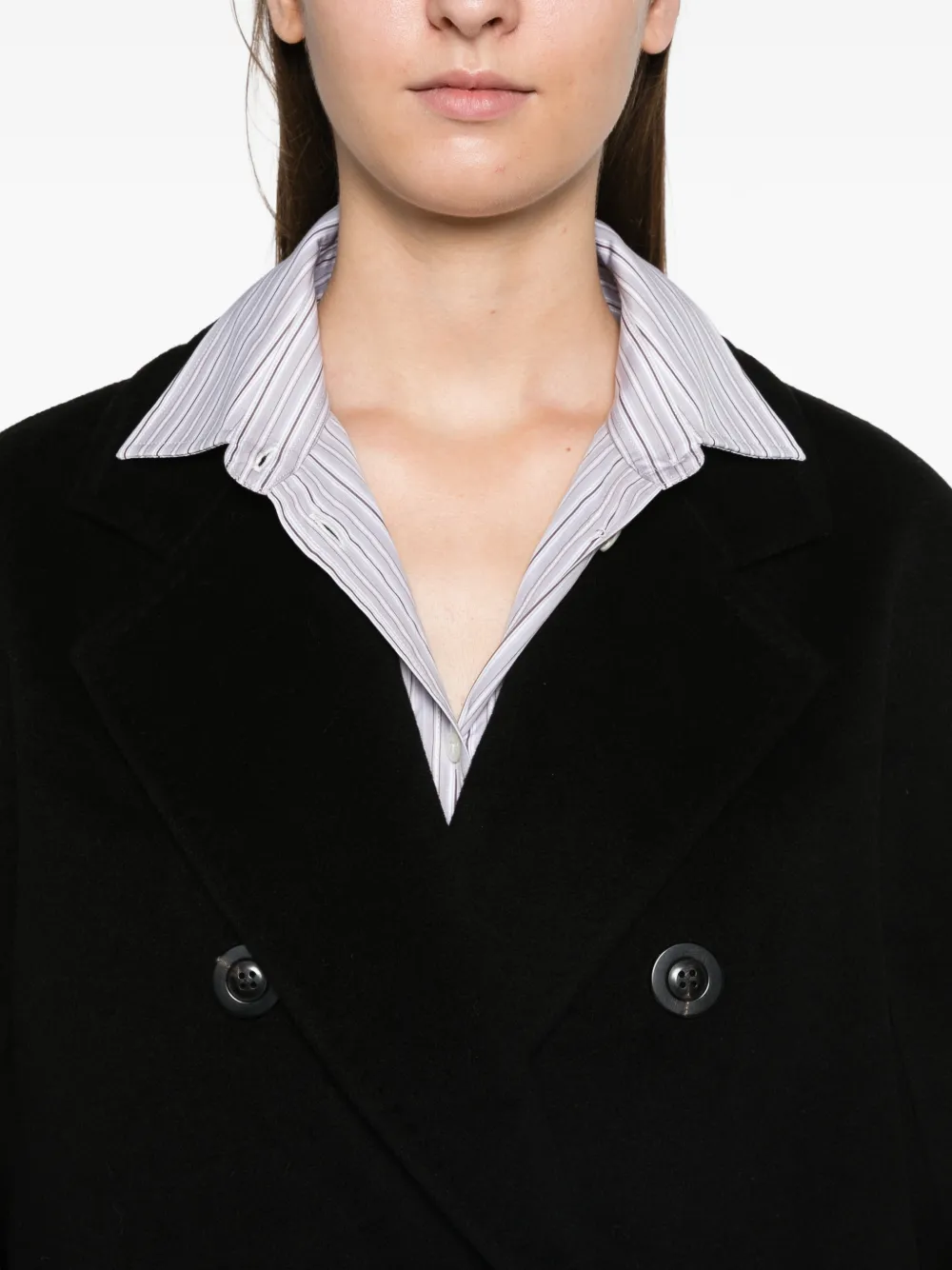 Max Mara 101801 Icon coat ultramarine Blauw