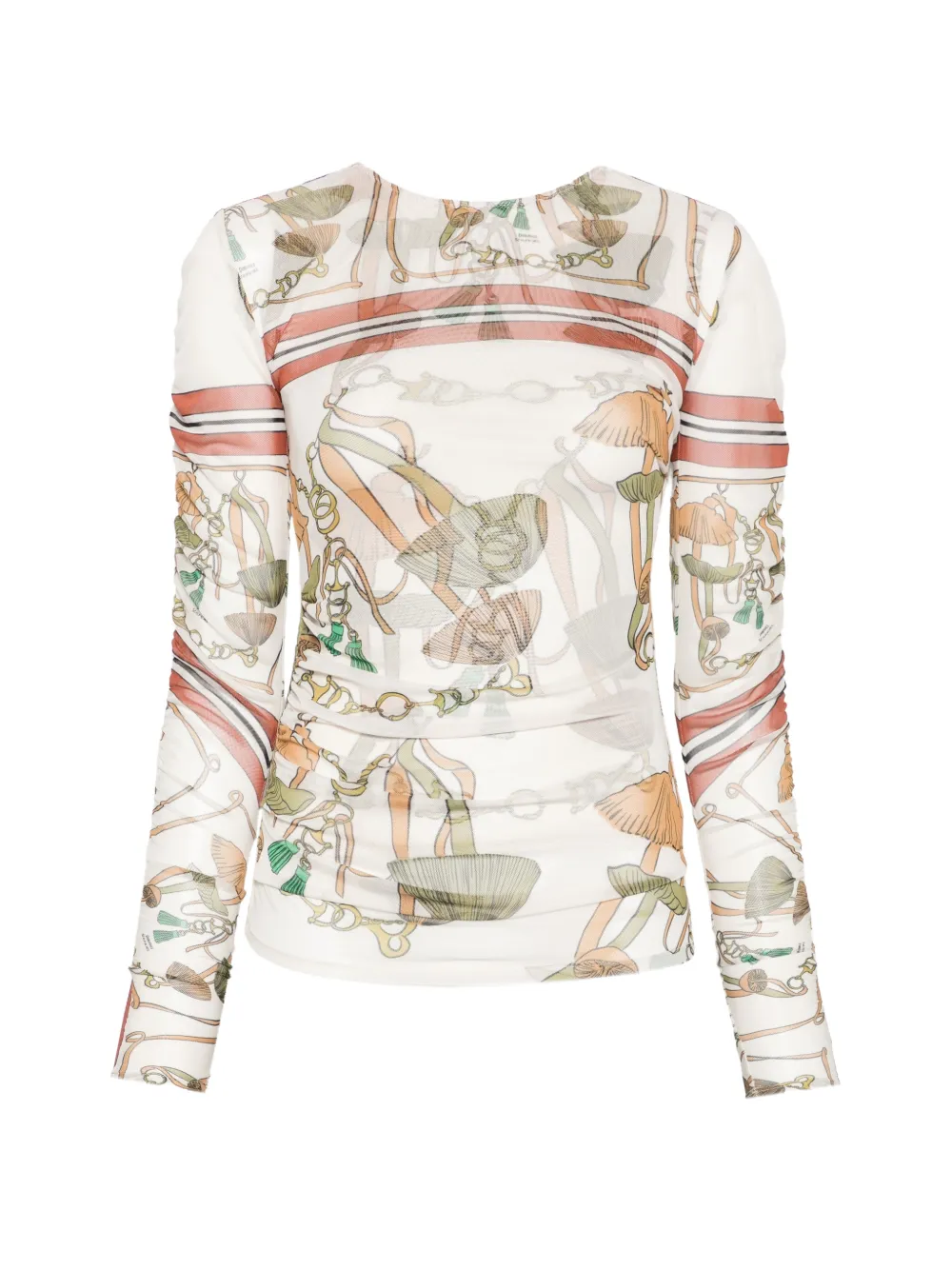 Dorothee Schumacher Wild Funghi mesh T-shirt