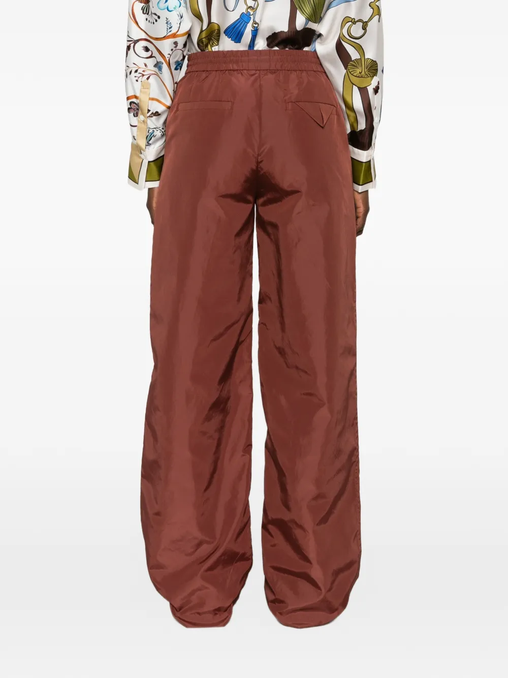 Dorothee Schumacher Sporty Elegance trainingsbroek met trekkoord Rood