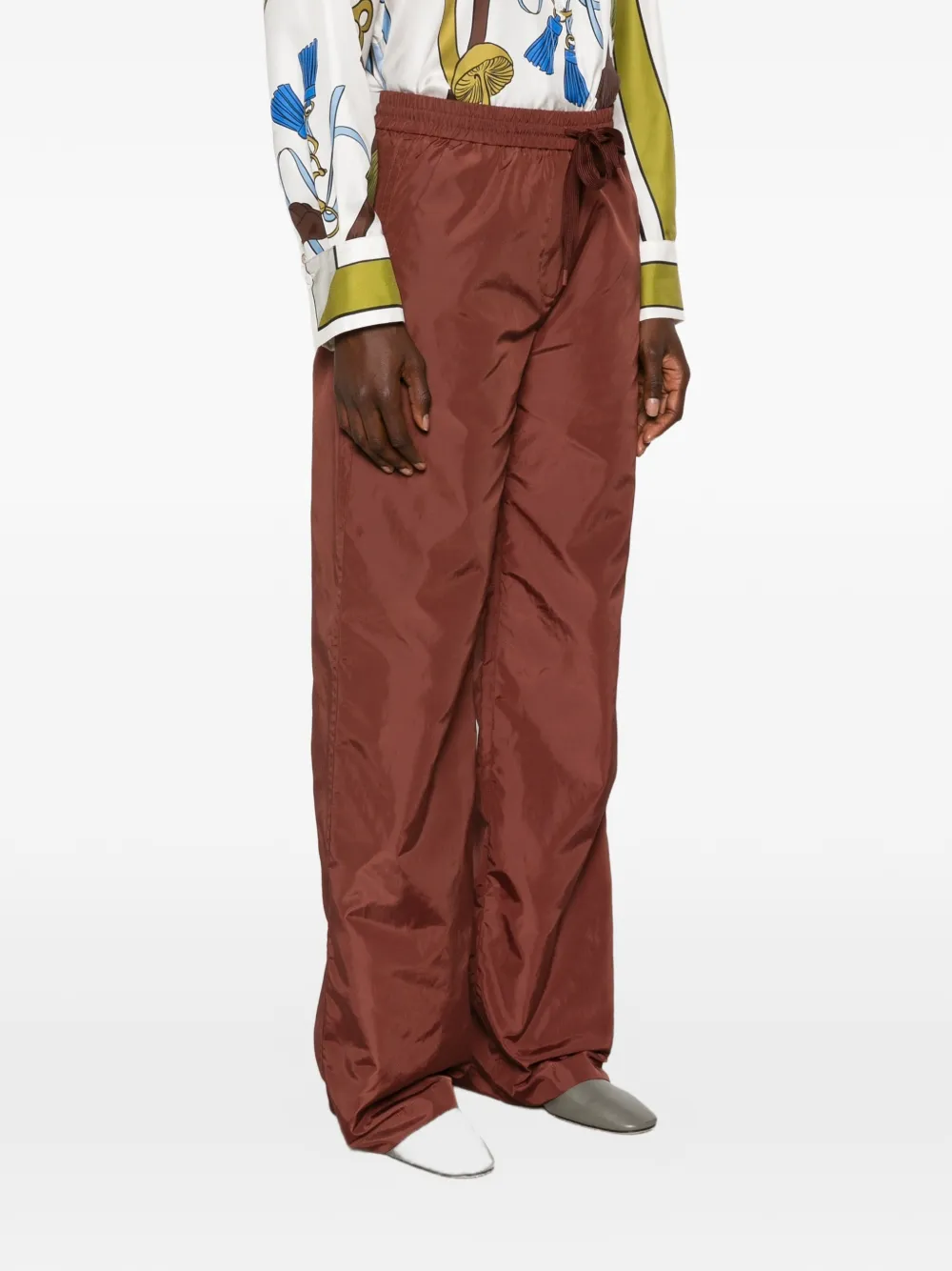 Dorothee Schumacher Sporty Elegance trainingsbroek met trekkoord Rood