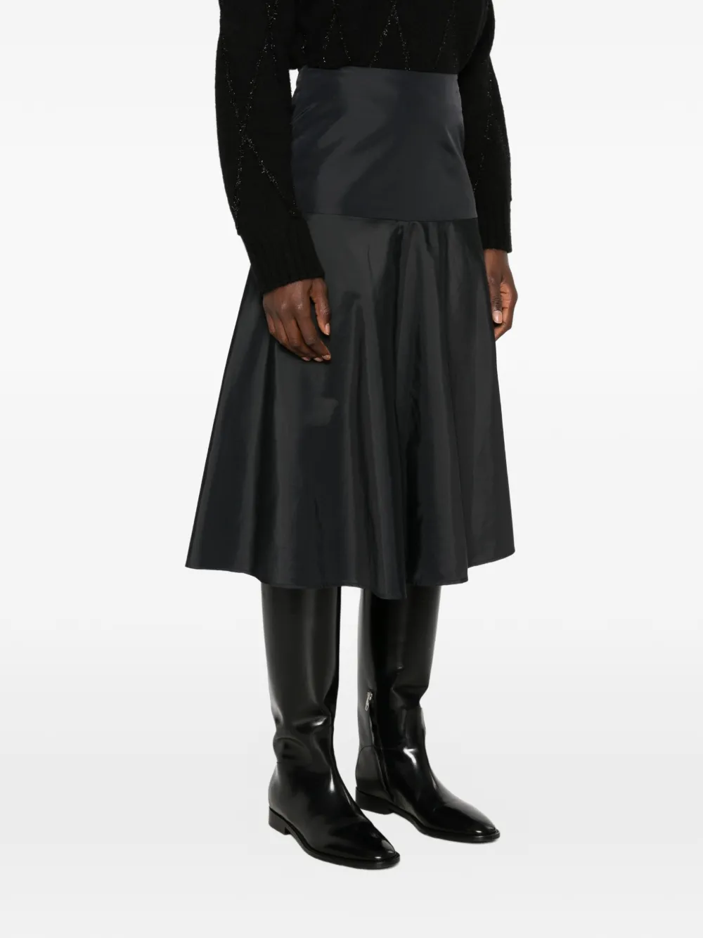 Dorothee Schumacher Midi-rok met A-lijn Zwart